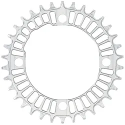 RADOXX COMPONENTS Kettenblatt MTB 4-Arm LK 104 mm | silber | 36 Zähne