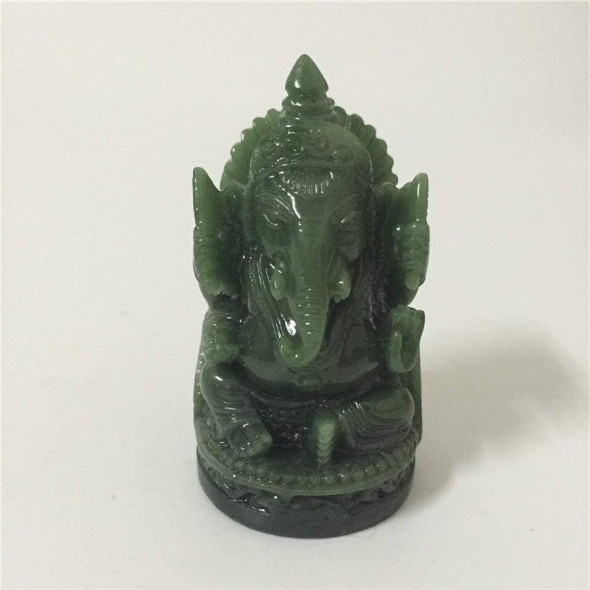 Groen Beeld Ornament Olifant God voor Huisdecoratie