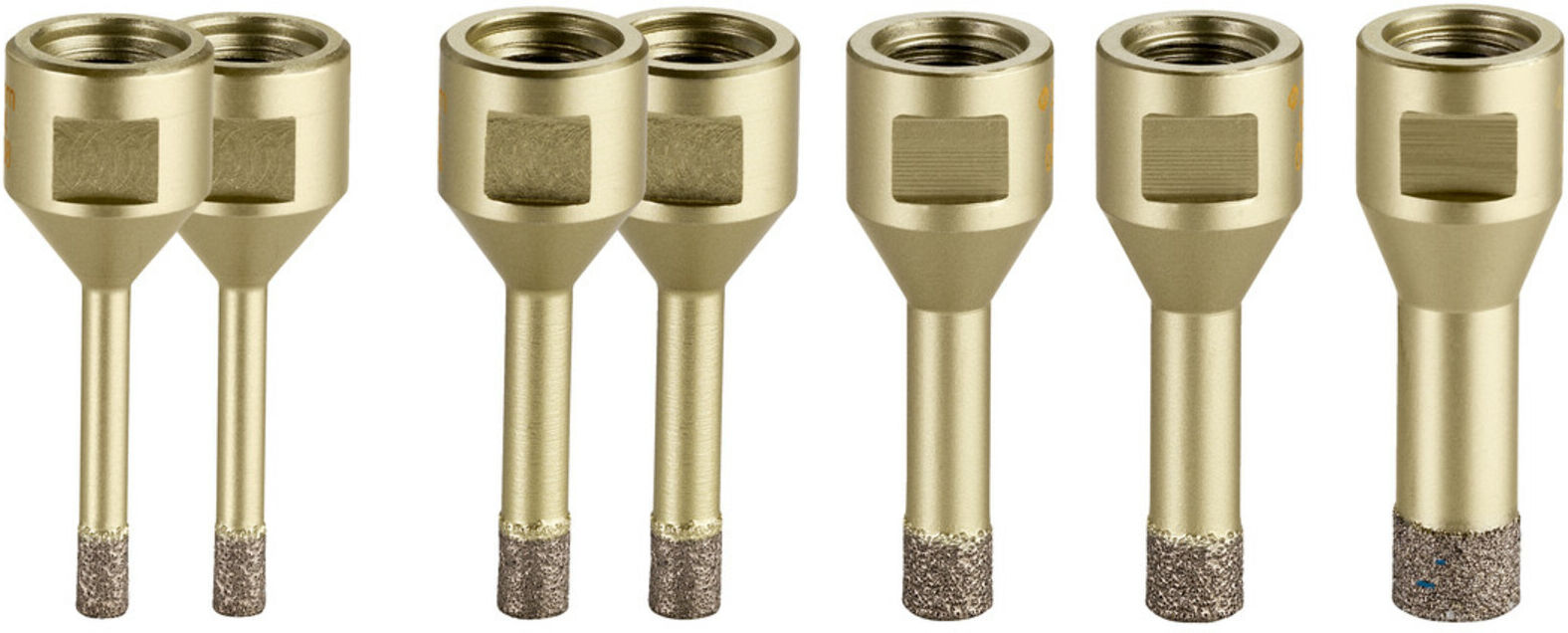 Metabo Fliesen-Diamantbohrkronen-Set "Dry", 7-teilig, M 14 (628321000)