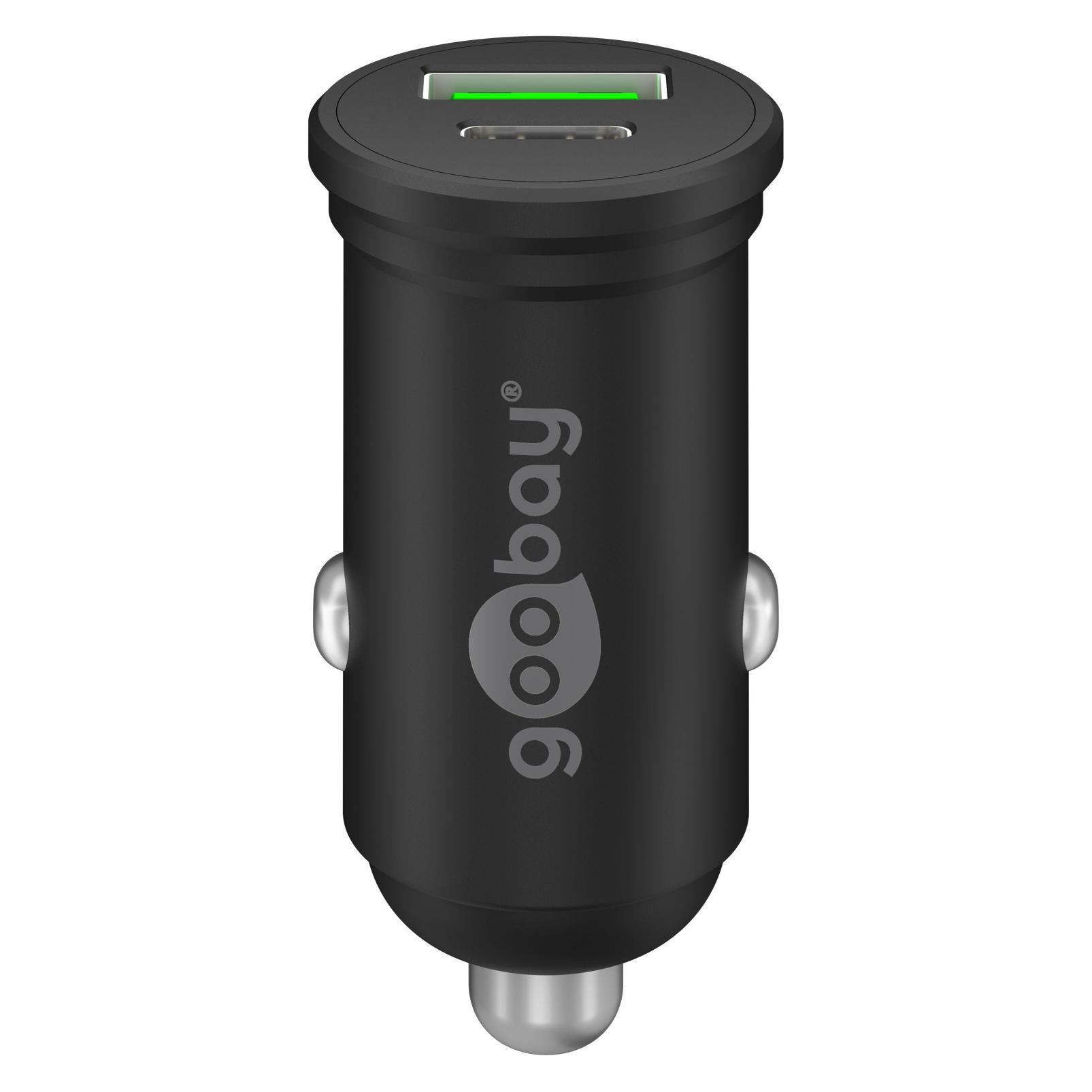 Goobay Dual USB Auto Schnellladegerät (61739)