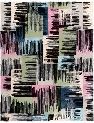 SAFAVIEH Handmade Fifth Avenue Ludwiga Wool & Viscose Rug