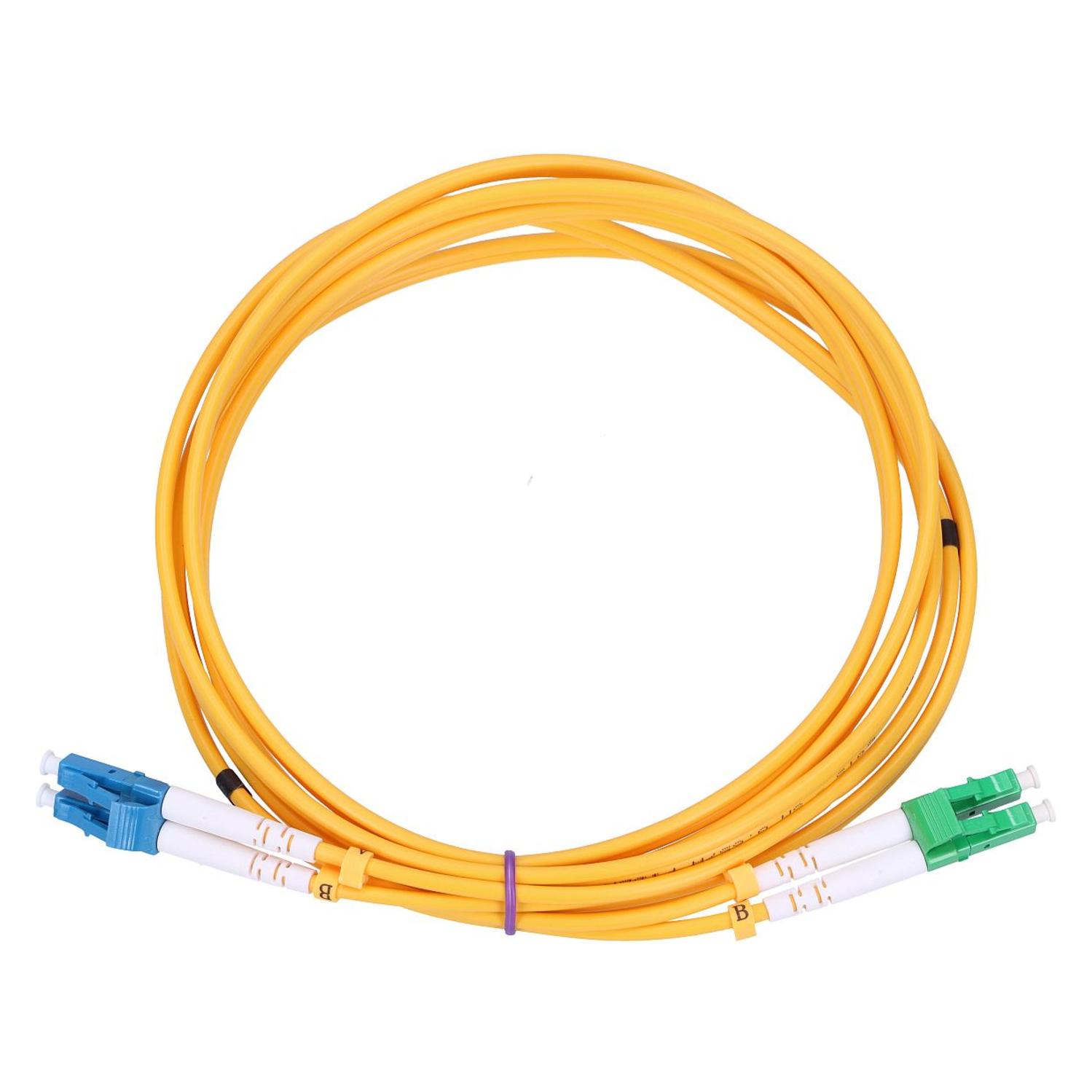 Extralink LC/UPC-LC/APC | Patchcord | Jednomodowy, Duplex, 9/125um, G657A, 2m (2 m) (EX.1377)