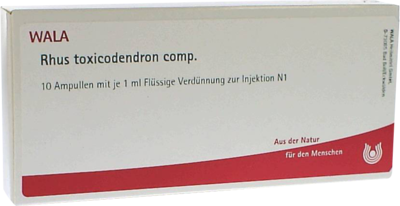 WALA Heilmittel GmbH RHUS TOXICODENDRON COMP Ampullen 10X1 ml 01751990