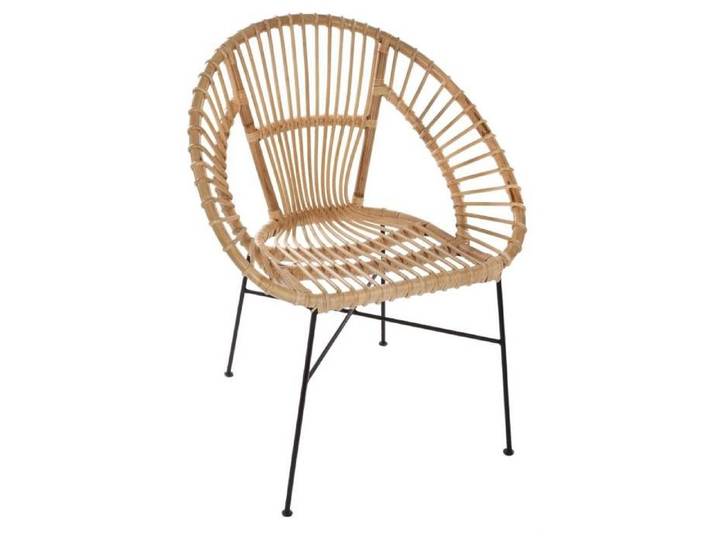 Fauteuil  Keko  métal rotin - Atmosphera Créateur d'intérieur