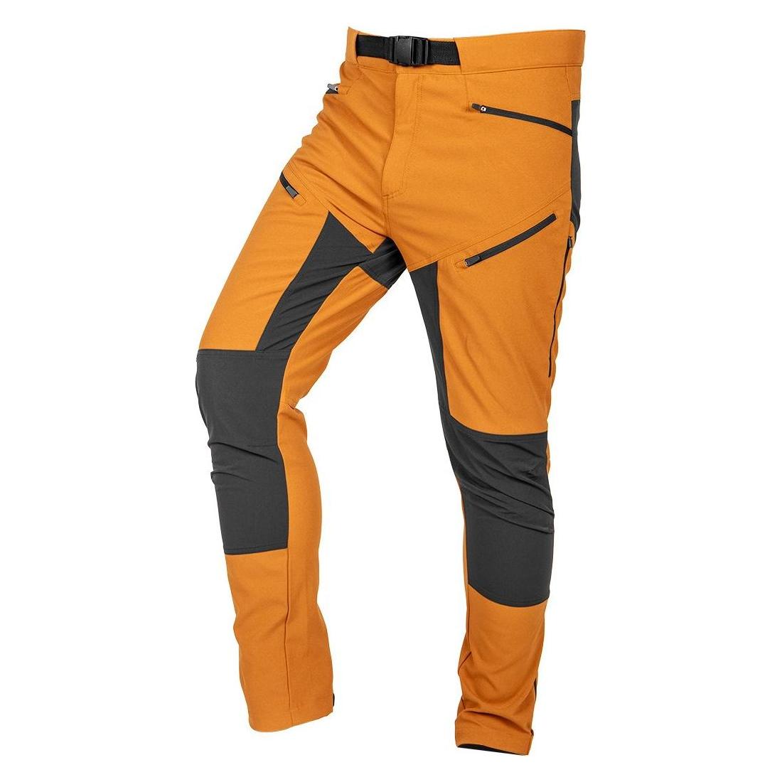 Topex Spodnie robocze OUTDOOR 4 way stretch musztardowo-szare rozmiar XXXL (3XL) (81-292-XXXL)