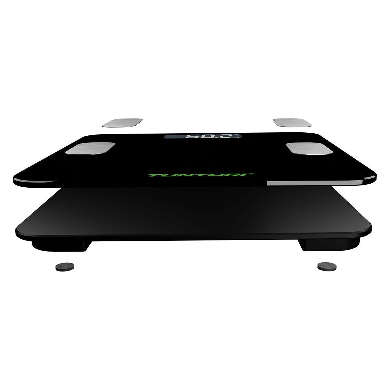 Tunturi SC30 Intelligente Analyse-Waage mit APP (180 kg) (14TUSSP001)