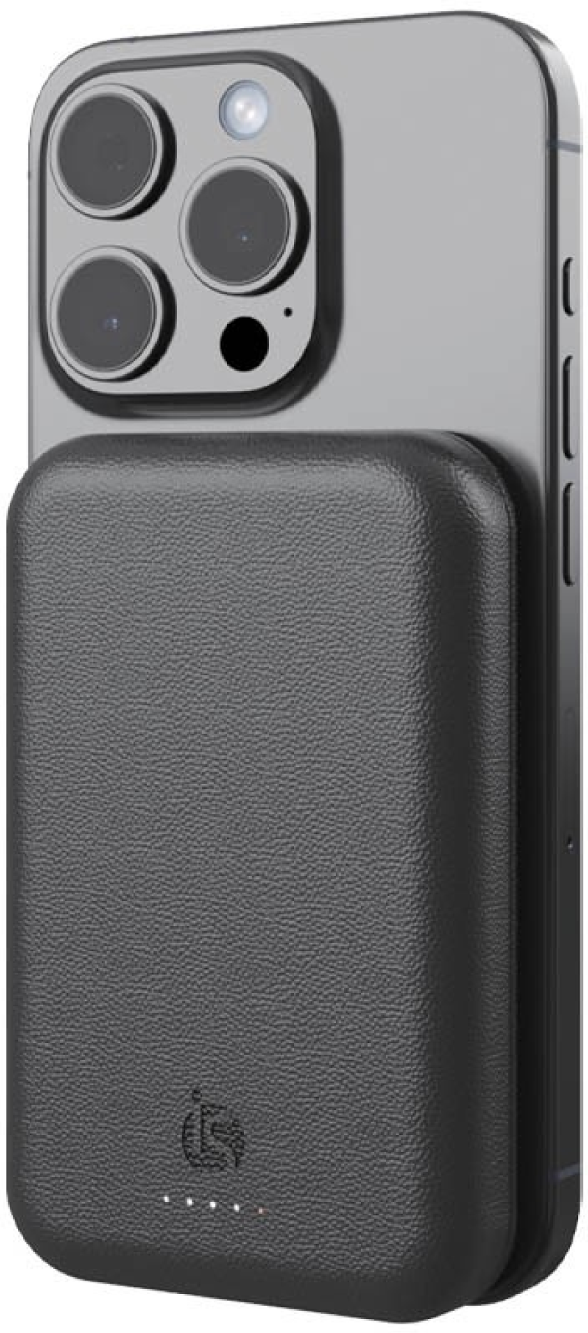 iS Powerbank em Pele - Preto