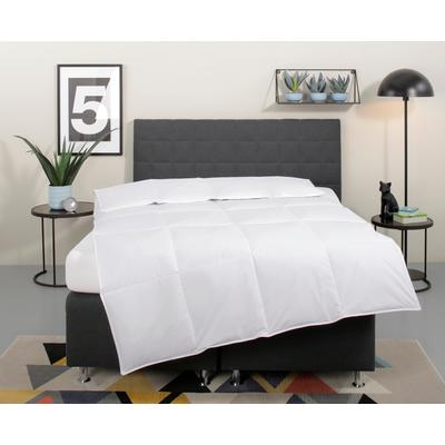 Daunenbettdecke OTTO HOME "Cyra, Bettdecke 135x200 cm, 155x220 cm", weiß, B:155cm L:220cm, Bezug: 100% Baumwolle. Füllung: 70% Entendaune, 30% Entenfeder, Bettdecken, wo besonders auf artgerechte Haltung der Tiere geachtet wird