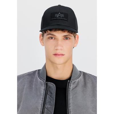 Trucker Cap ALPHA INDUSTRIES "VLC Cap", Herren, Gr. onesize, schwarz, Baumwolle, Caps