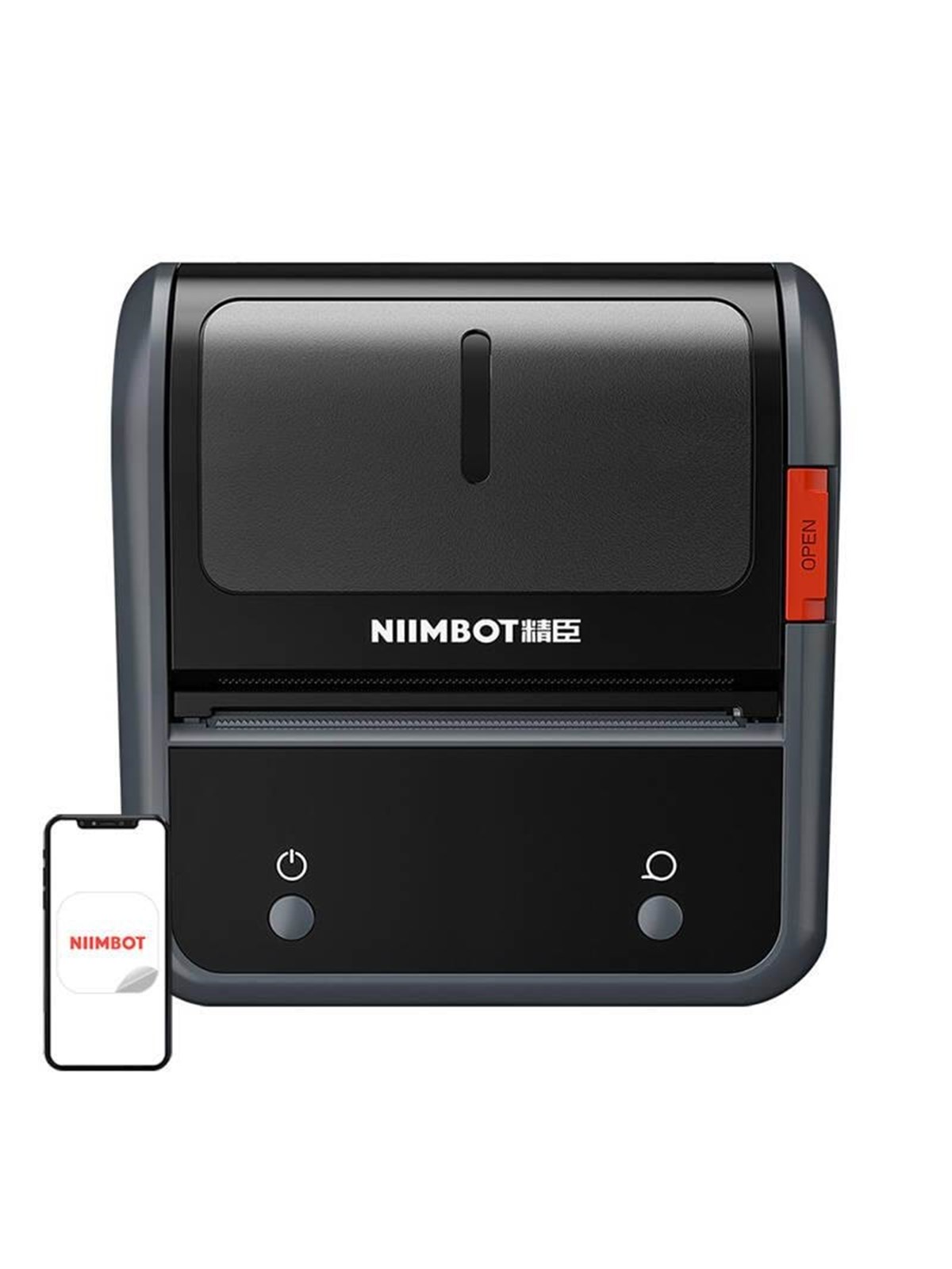 NIIMBOT B3S_P Thermal Label Printer Gray