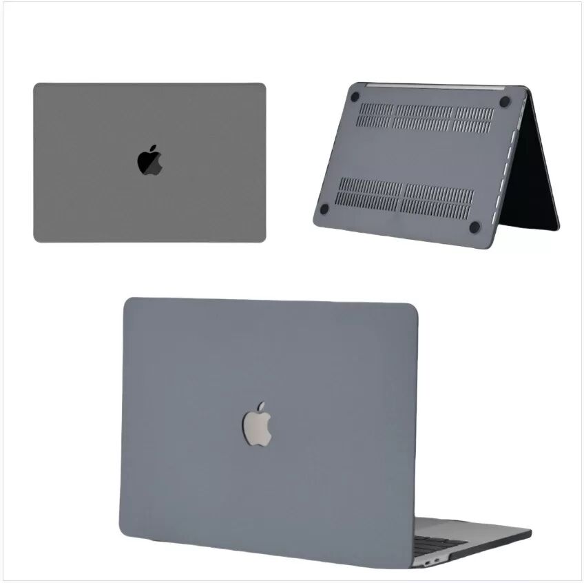 INF Kompatibel mit MacBook Pro 16 Zoll (2021-2024) Schutzhülle - Grau