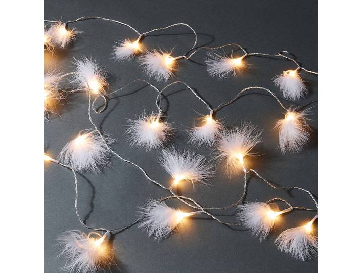 LED-Lichterkette 2 x 10 x 430cm Weiß/Weiß