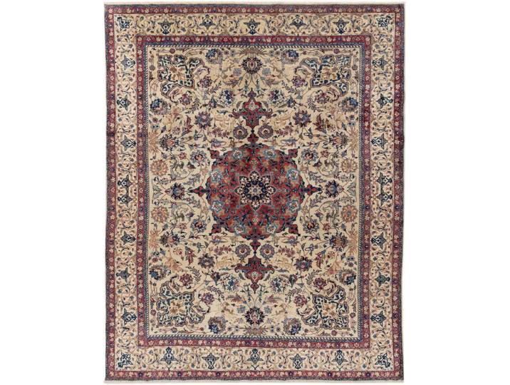 Isfahan Teppich 292x374 Handgeknüpft Orientteppich Perserteppich