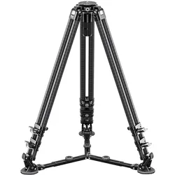 Leofoto Video-Stativ LVC-253C+BV-15 (Carbon, Metall), Stativ, Schwarz