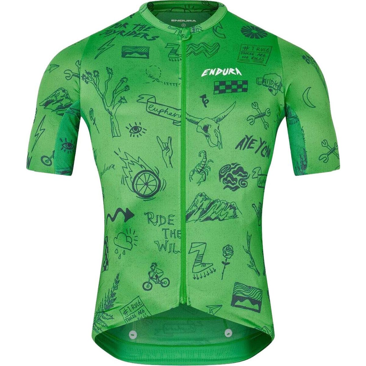 Endura Pro SL Short Sleeve Print Jersey emerald XL RE3264-XL-emerald