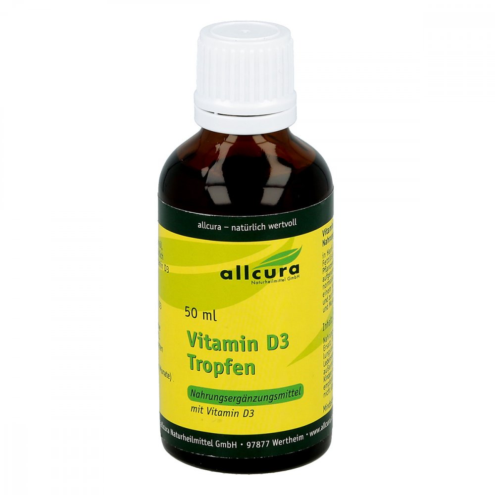 allcura Naturheilmittel GmbH allcura Vitamin D3 Tropfen 11604362