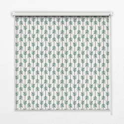INNENROLLO - Fensterrollo - Rollo - 100x180 cm - Kleine bunte Tannen
