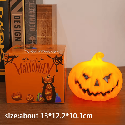 Inspire Curations Halloween Pumpkin Lantern LED Candle Light Ghost Skull Decorative Lamp large 1pcs