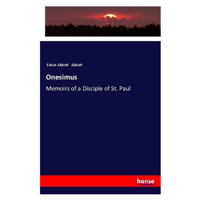 Hansebooks Onesimus (Englisch, Softcover, Edwin Abbott Abbott) (55992690)