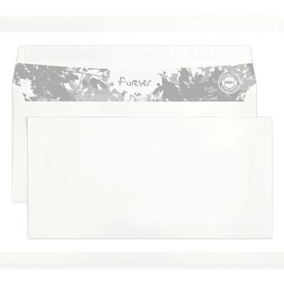 Clairefontaine 500x Umschläge 110x220mm/DL FOREVER 80g - Weiß 65945C
