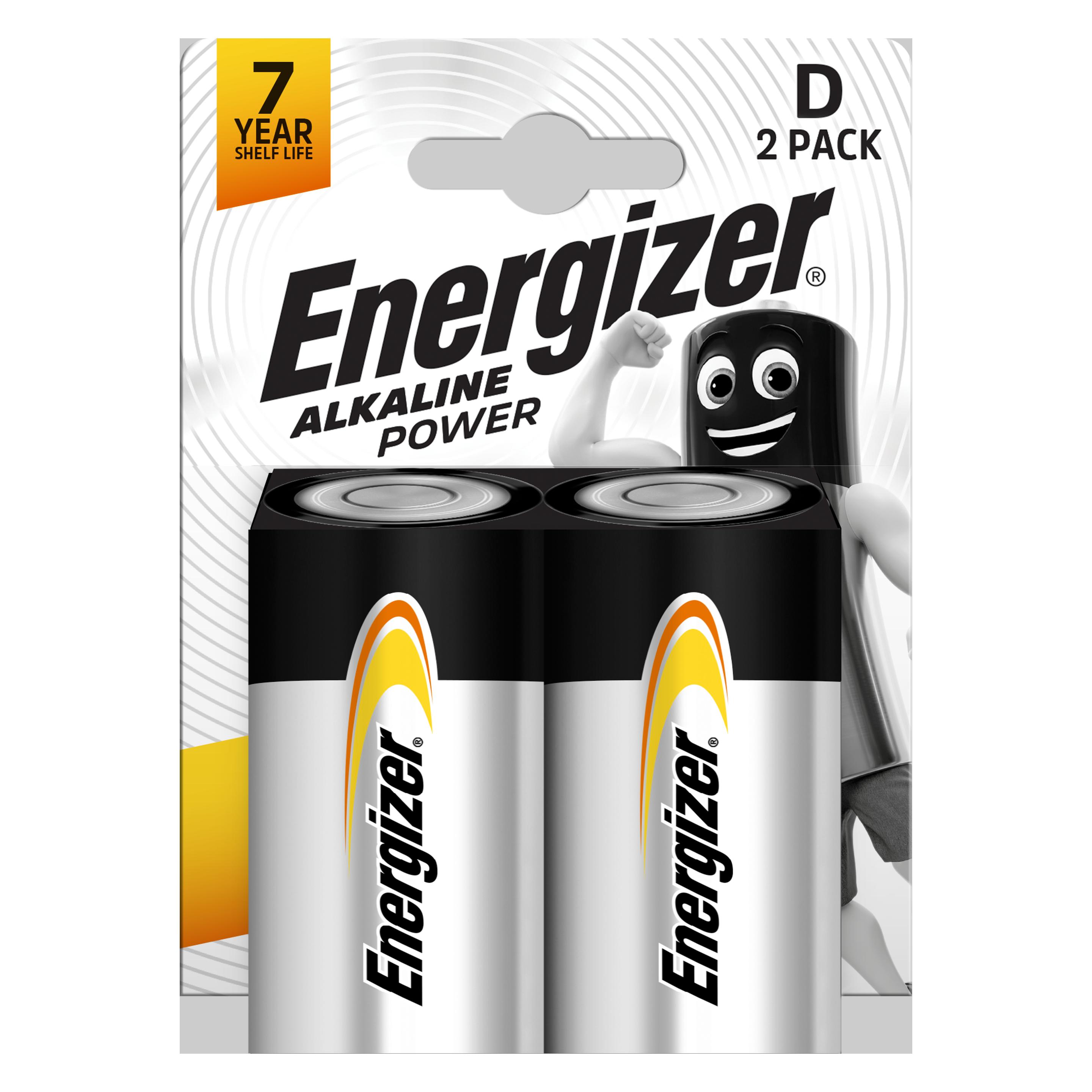 Energizer Alkaline Power (2 Stk., D) (E300152200)