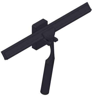 Giese GmbH Giese Gifix Haken 21025-14 mit Glasabzieher, schwarz matt