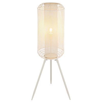 NOWA Stehlampe "DENTON", cremefarben, 1, 1 Stk., Leuchten, Stehleuchte cremefarben Design Lampe Wohnzimmer Schlafzimmer, Stehlampe