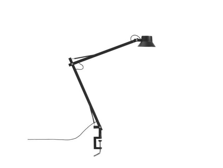 Dedicate Tafellamp w/Clamp L2 Black - Muuto - Werkkamer / Kantoor - Aluminium