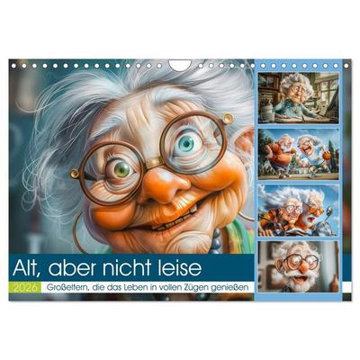 Alt, aber nicht leise (Wandkalender 2026 DIN A4 quer), CALVENDO Monatskalender
