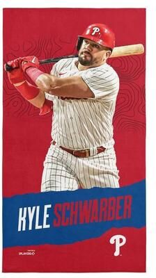 MLB Philadelphia Phillies Player Beach Towel