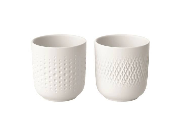 Villeroy & Boch Pack de 2 tasses Manufacture Collier Blanc