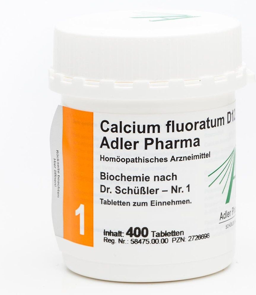 Biochemie Adler 1 Calcium fluor.D12 Adl.p. Tabletten
