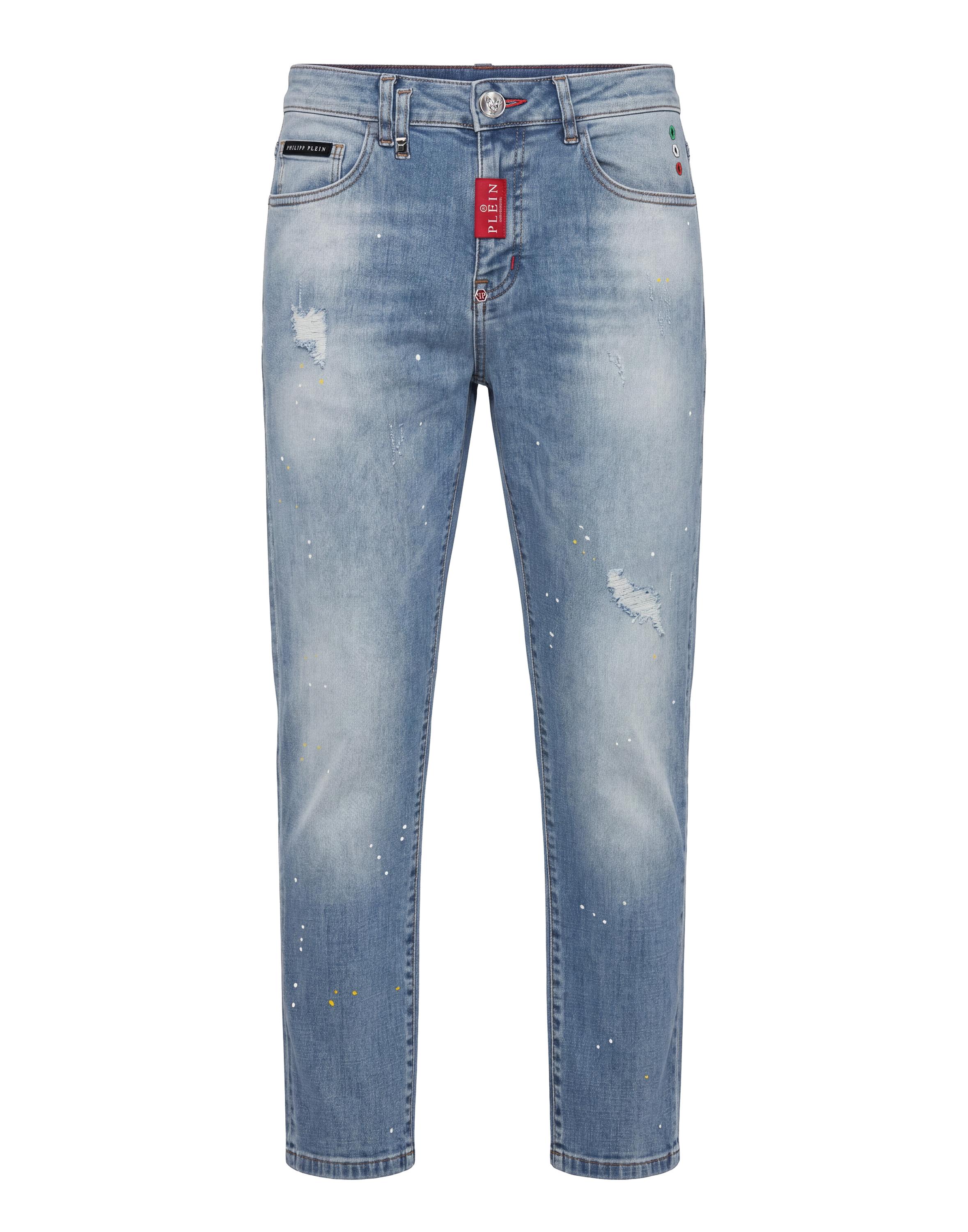 Philipp Plein Slim-Fit-Jeans - Blau