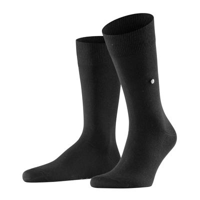 Socken BURLINGTON "Basic Gift Box", Herren, Gr. 40-46, schwarz (schwarz mix 0010), Baumwollmischung, unifarben, Socken Socken, Einheitsgröße 36-41, unifarben, Burlington-Clip, Geschenkbox