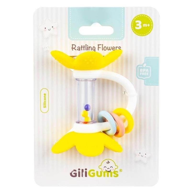 Gili Gums Gelbe Blumen klappern (54617109)