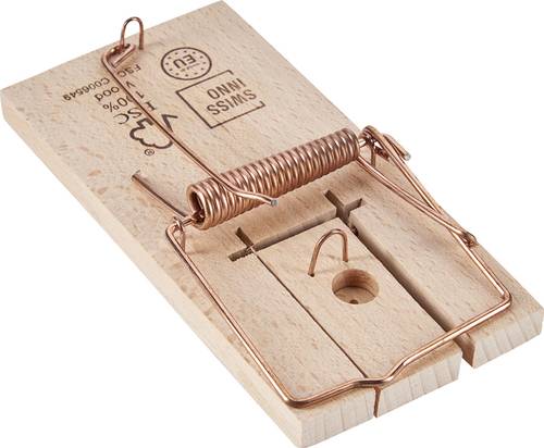 Swissinno Holz-Mausefalle Classic Mausefalle 1St.