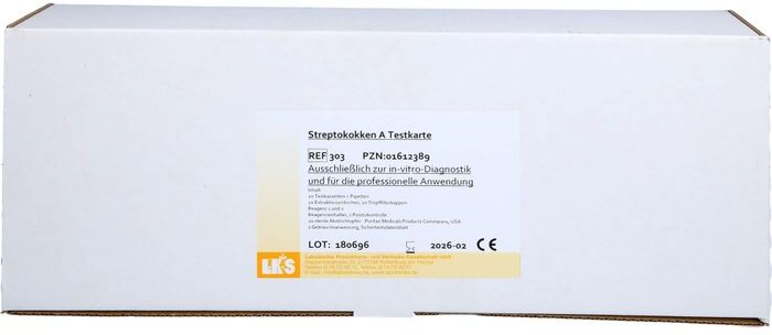 Laboklinika Produktions- und Vertriebsgesellschaft mbH STREPTOKOKKEN A Test-Kit 20 St.