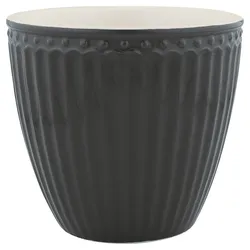 GreenGate Latte Tasse Alice Everyday von GreenGate, dark grey