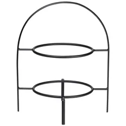 ASA Selection 2-stöckige Etagere À Table Metall Weiß