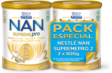 Nan Leite Lactentes 2 Supreme H.A 2 x 800 gr