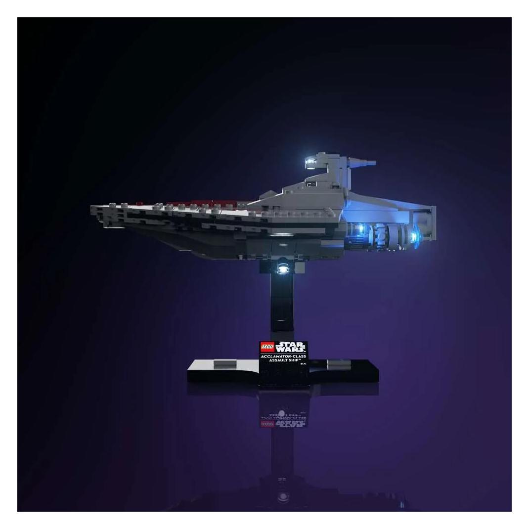 Light my bricks LMB 2.0 LED Licht Set für LEGO 75404 Star Wars - Assault Ship der Acclamator-Klasse (75404)