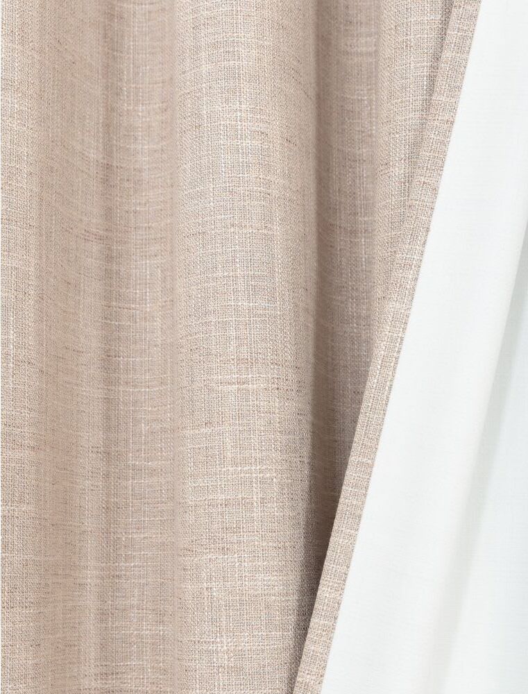 Moondream Cortina opaca 100% ollaoss beige mc632 130lx250h