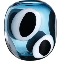 Vase OCCHI BLU (LBH 17,40x22,40x22 cm) - blau - LBH 17,40x22,40x22 cm