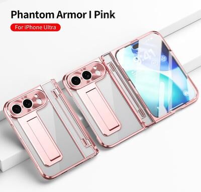 LightInthebox Phone Case For iPhone Ultra Flip Cover with Stand Holder Shockproof ABSPC