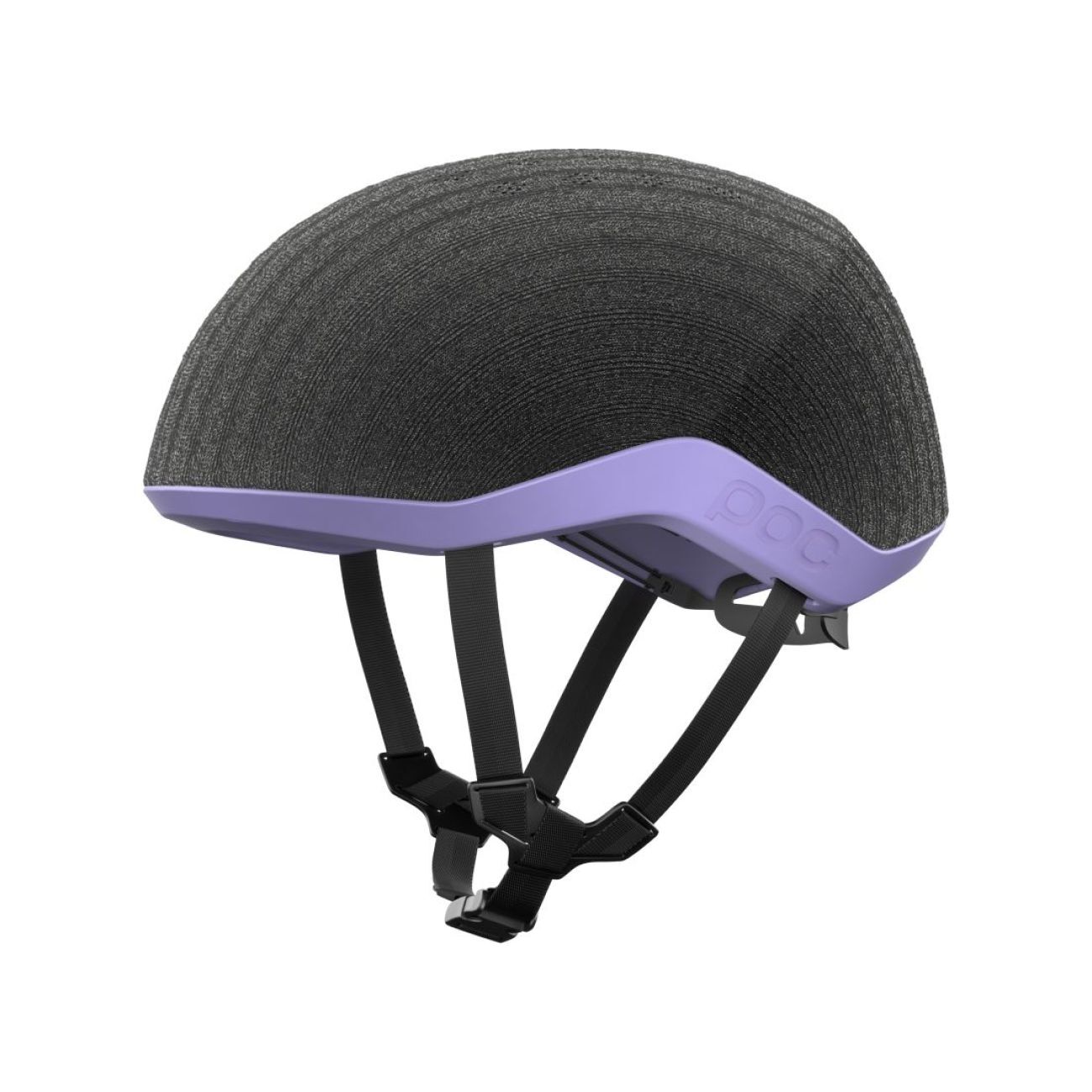 POC Fahrradhelm - MYELIN - Schwarz/Lila (59-62 cm)