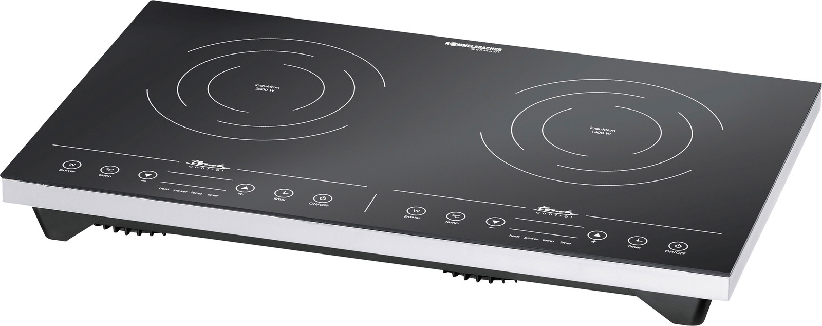 Rommelsbacher Inductiekookplaat met twee kookzones model CT 3410 IN