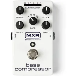 Mxr M87 Bass Compressor voor basgitaar (Bass, Gitarre), Effektpedal, Weiss