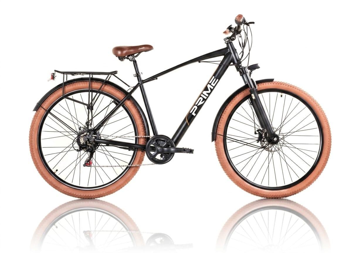 Masciaghi - E-Bike Prime City Urban 28" 6V - ETUL28206DA - Schwarz