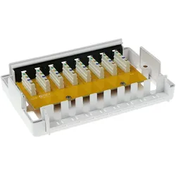 ACT Surface mounted box unshielded 8 ports CAT6. Type: CAT6 Mountbox c6 8 prt unshielded, Server Zubehör, Weiss