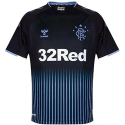 hummel, Herren, Sportshirt, Rangers FC 2019/20 (S), Schwarz